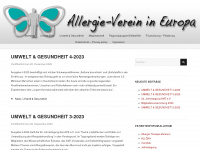allergieverein-europa.de Webseite Vorschau
