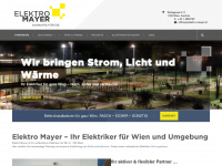 elektro-mayer.at Webseite Vorschau