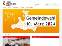 salzburg.gv.at Webseite Vorschau