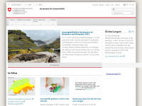bafu.admin.ch Webseite Vorschau