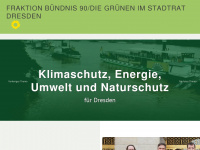 gruene-fraktion-dresden.de Webseite Vorschau