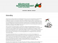 baeuerliche-notgemeinschaft.de Webseite Vorschau