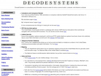 decodesystems.com Webseite Vorschau