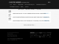 chesterweber.com Webseite Vorschau
