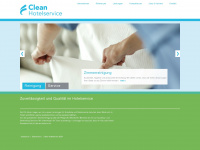 clean-hotelservice.de Webseite Vorschau
