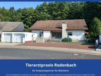 tierarztpraxis-rodenbach.de Webseite Vorschau