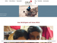 ora-international.at Webseite Vorschau