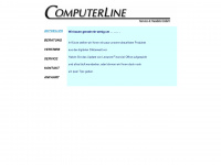 computerline.de Webseite Vorschau