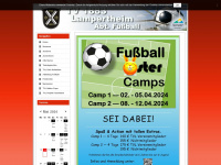 tvl-fussball.de Webseite Vorschau