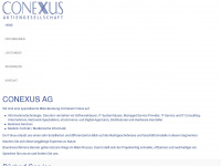 conexus.de Webseite Vorschau