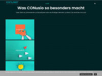 conusio.com Webseite Vorschau