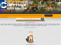 copythek.de Webseite Vorschau