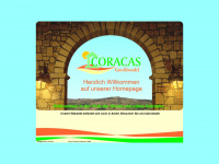 coracas.de Webseite Vorschau