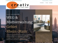 creativ-hausverwaltung.de Webseite Vorschau