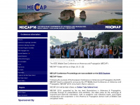 mecap-conf.org Webseite Vorschau