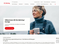 cslbehring.se Webseite Vorschau