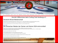 curlingclubhamburg.com Webseite Vorschau