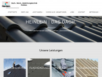 dachdecker-heinlein.de Webseite Vorschau