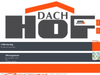 dach-hof.de Webseite Vorschau