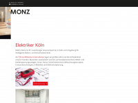elektro-monz.de Webseite Vorschau