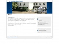 hotel-landhaus-appel.de Webseite Vorschau