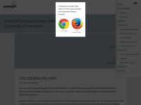 hansmeier.net Webseite Vorschau
