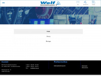 wolf-sln.de Webseite Vorschau
