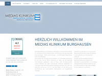 medias-klinikum.de Webseite Vorschau