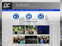 dc-security.de Webseite Vorschau