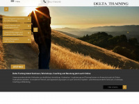 delta-training.de Webseite Vorschau