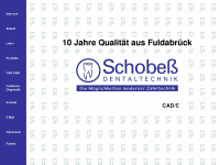 dentaltechnik-schobess.de Webseite Vorschau