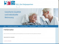 dialyse-kassel.de Webseite Vorschau