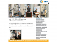 esb-gmbh.com Webseite Vorschau
