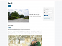 digh.de Webseite Vorschau