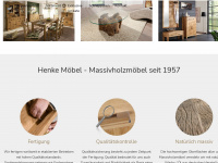henke-moebel.com Webseite Vorschau