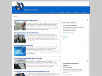 digitalproducts.de Webseite Vorschau
