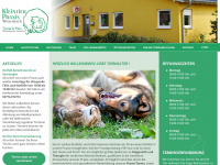 kleintierpraxis-wissenbach.de Webseite Vorschau