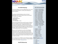 nharc.org Webseite Vorschau