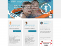 schwimmschule-baunatal.de Webseite Vorschau