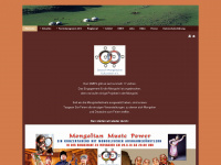 mongolei-festival.de Webseite Vorschau