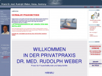 doctor-weber.com Webseite Vorschau