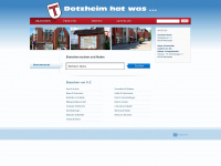 dotzheim-hat-was.de Webseite Vorschau