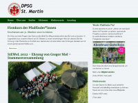 dpsg-lahnstein.de Webseite Vorschau