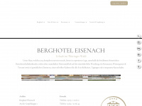 berghotel-eisenach.de Webseite Vorschau