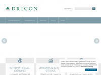 dricon-ag.de Webseite Vorschau