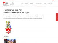 drk-arheilgen.de Webseite Vorschau