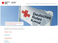 drk-buerstadt.de Webseite Vorschau
