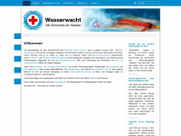 wasserwacht-hessen.de Webseite Vorschau