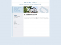 dr-kind-ulrich.de Webseite Vorschau