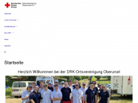 drk-oberursel.de Webseite Vorschau